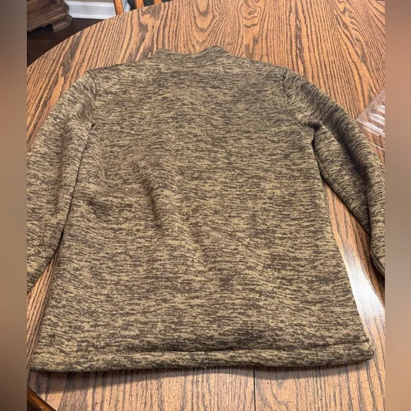 Weatherproof Vintage men’s quarter button up fleece sweater Medium - Picture 4 of 4